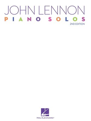 cover image of John Lennon Piano Solos  (Songbook)